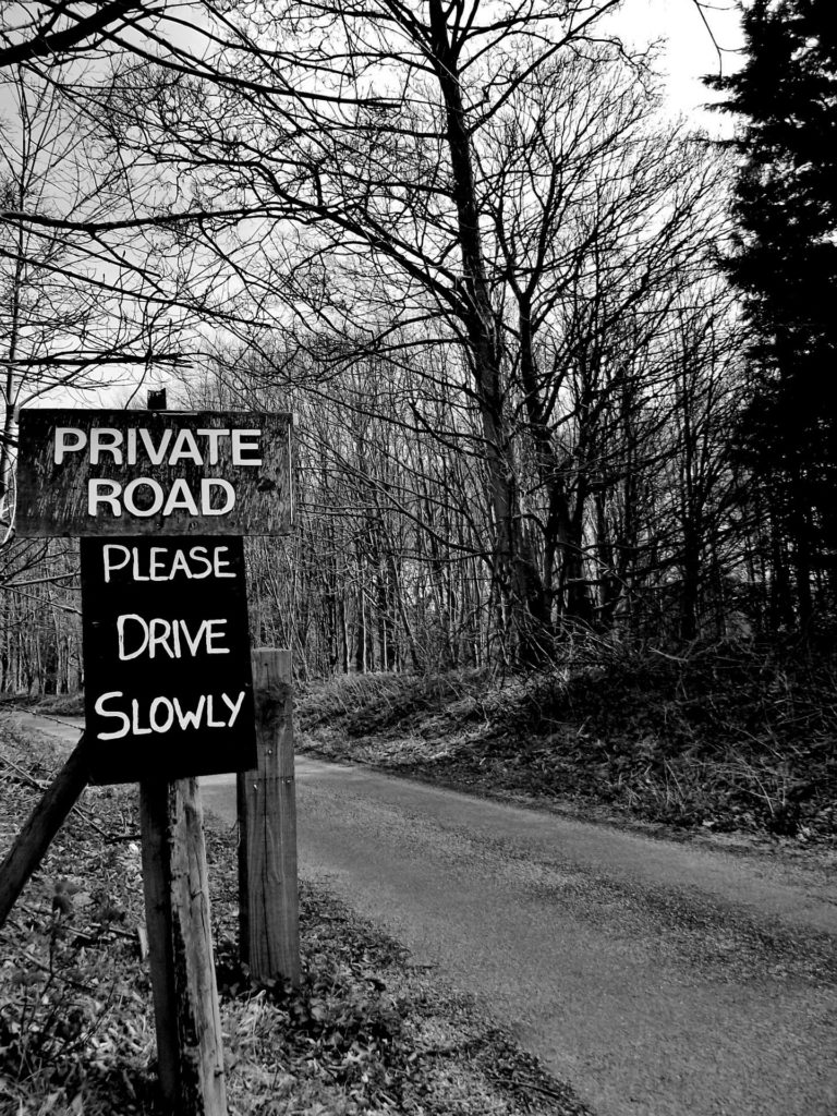 car accident on private property attorney Greenville SC