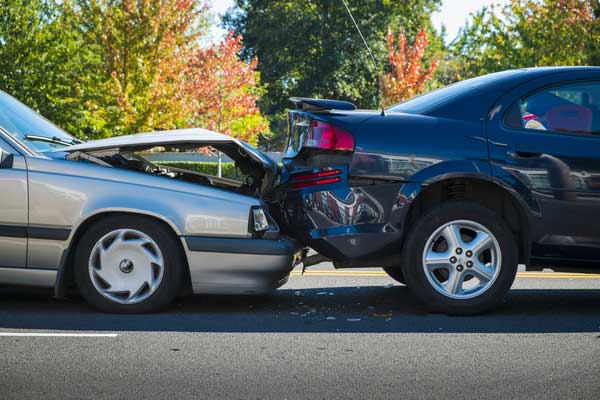 Greenville car accidents concept photo, crash scene